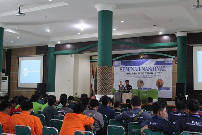 TEMU ILMIAH: Peserta dari 22 perguruan tinggi di Jawa Tengah,
mengikuti kegiatan Temu Ilmiah Regional (Temilreg) Jawa Tengah 2020
di IAIN Purwokerto, Kamis - Sabtu (12-14/3).(20) (SM/dok IAIN Purwokerto)