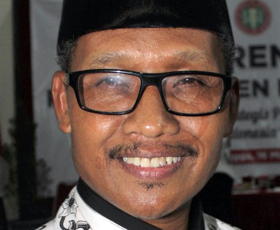 Ketua PGRI Purbalingga, Joko Sumarno (SM/Ryan Rachman-52)
