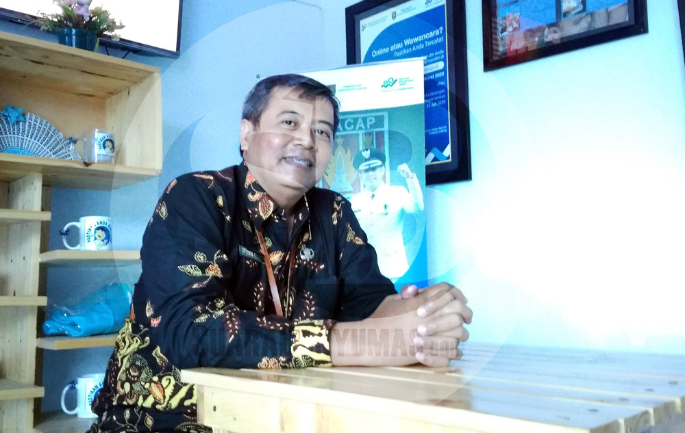 Kepala Badan Pusat Statistik (BPS) Kabupaten Cilacap, Toto Desanto (SB/Gayhul Dhika Wicaksana-2)