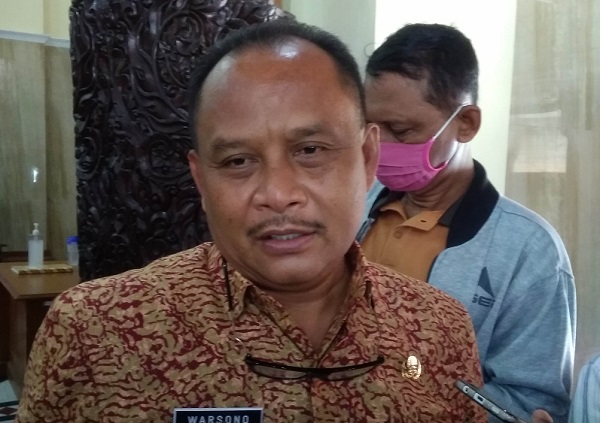 Kepala Badan Kepegawaian, Pendidikan, dan Pelatihan Daerah (BKPPD) Kabupaten Cilacap Warsono. (SB/Gayhul Dhika Wicaksana)