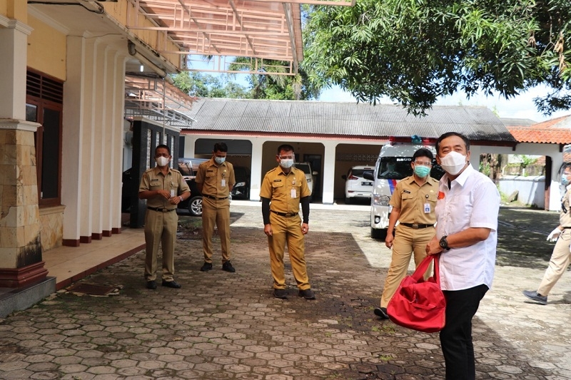 pulang bupati cilacap