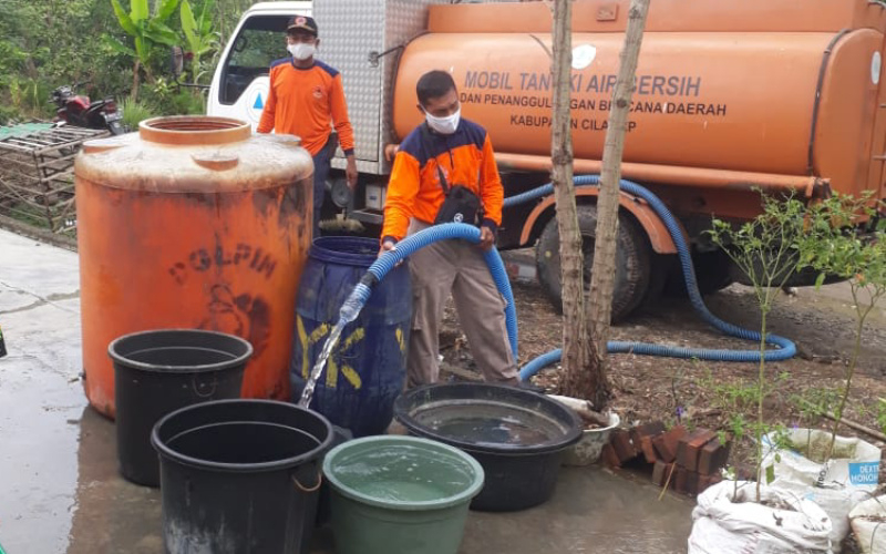 Wilayah Terdampak Kekeringan di Cilacap Bertambah