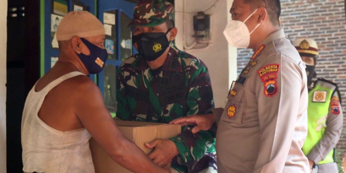 salurkan bantuan