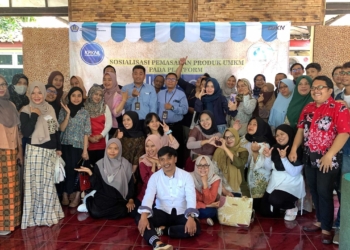 Dinas Koperasi UKM (Dinkopukm) Kabupaten Purbalingga menggelar sosialisasi pemanfaatan platform lelang.go.id untuk dongkrak pemasaran, Rabu (24/5/2023).